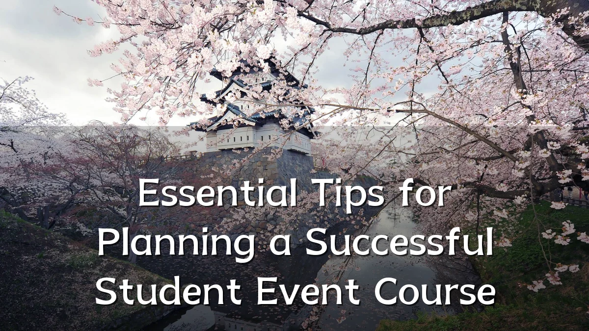Essential Tips for Planning a Successful Student Event Course