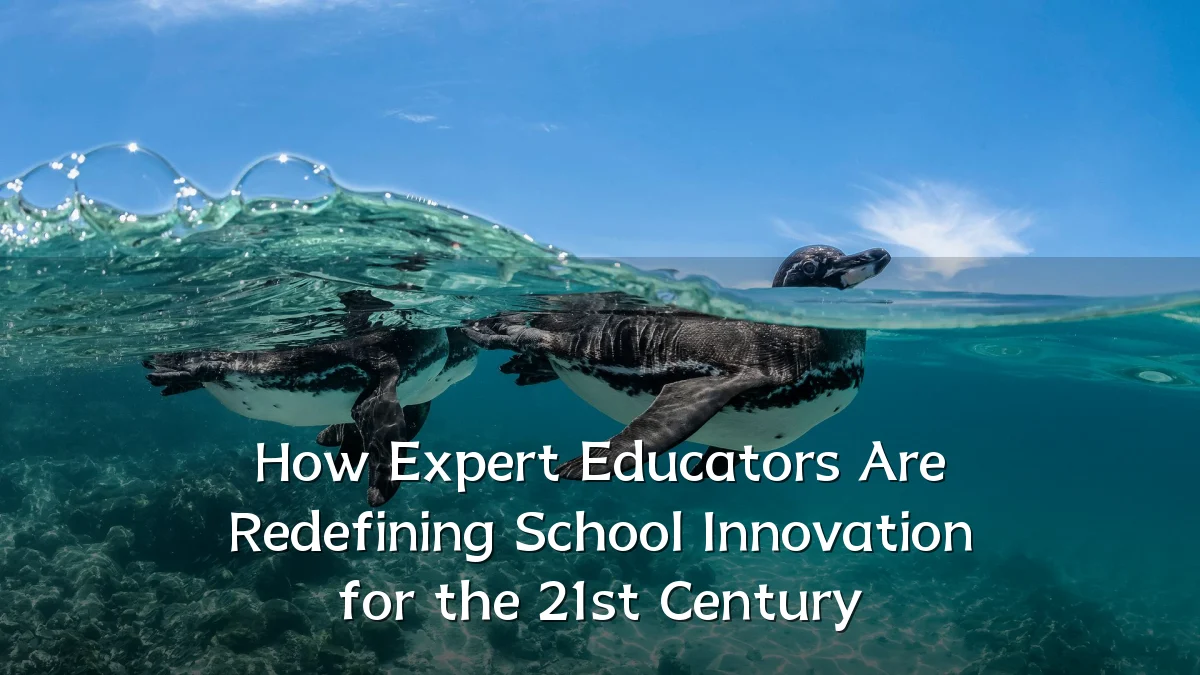 How Expert Educators Are Redefining School Innovation for the 21st Century