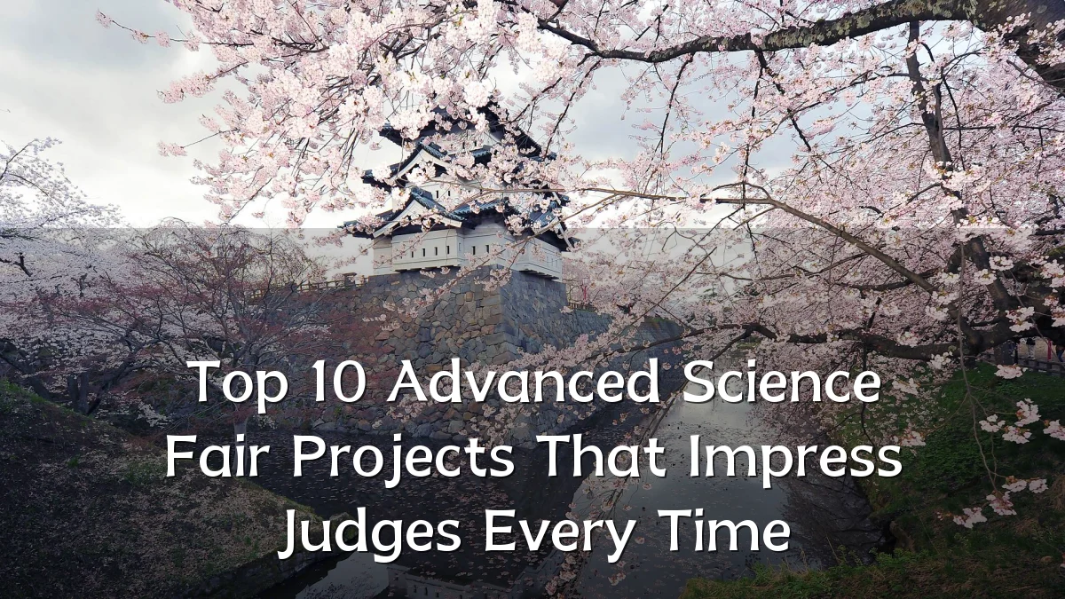 Top 10 Advanced Science Fair Projects That Impress Judges Every Time