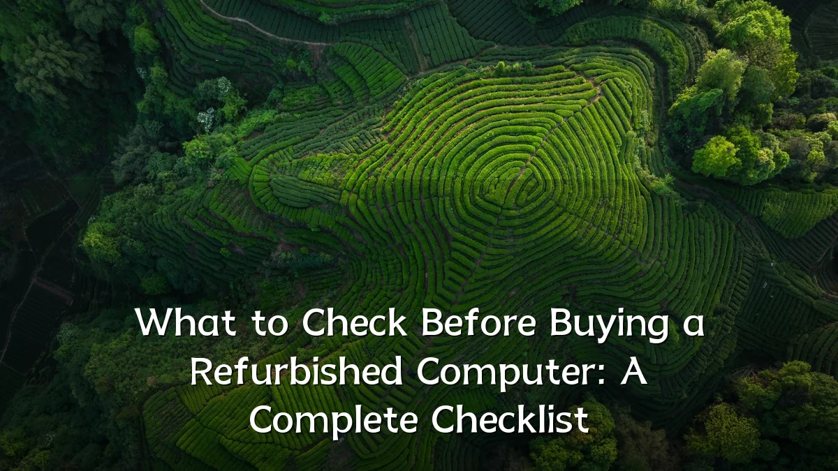 What to Check Before Buying a Refurbished Computer: A Complete Checklist