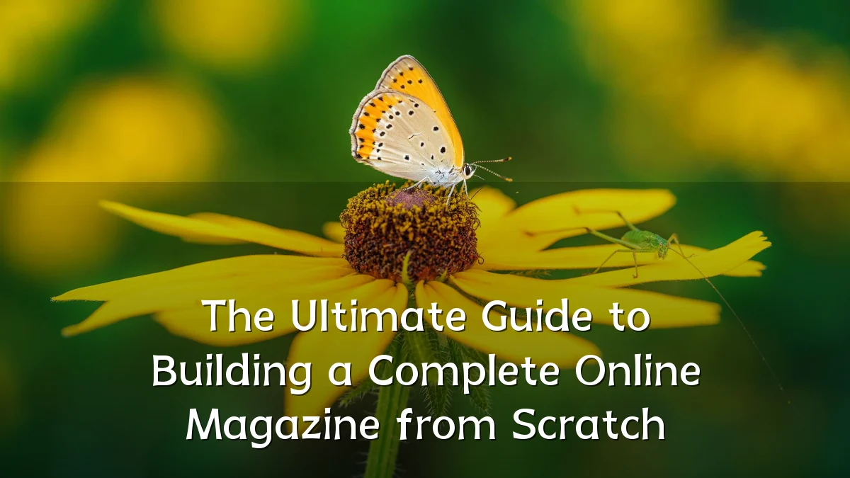 The Ultimate Guide to Building a Complete Online Magazine from Scratch